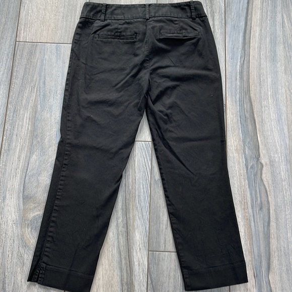 ***Ann Taylor Loft Black Capri Pants size 00P - Picture 6 of 8